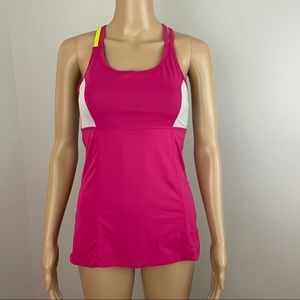 BloqUV Small Racerback Tank Top Pink Pockets